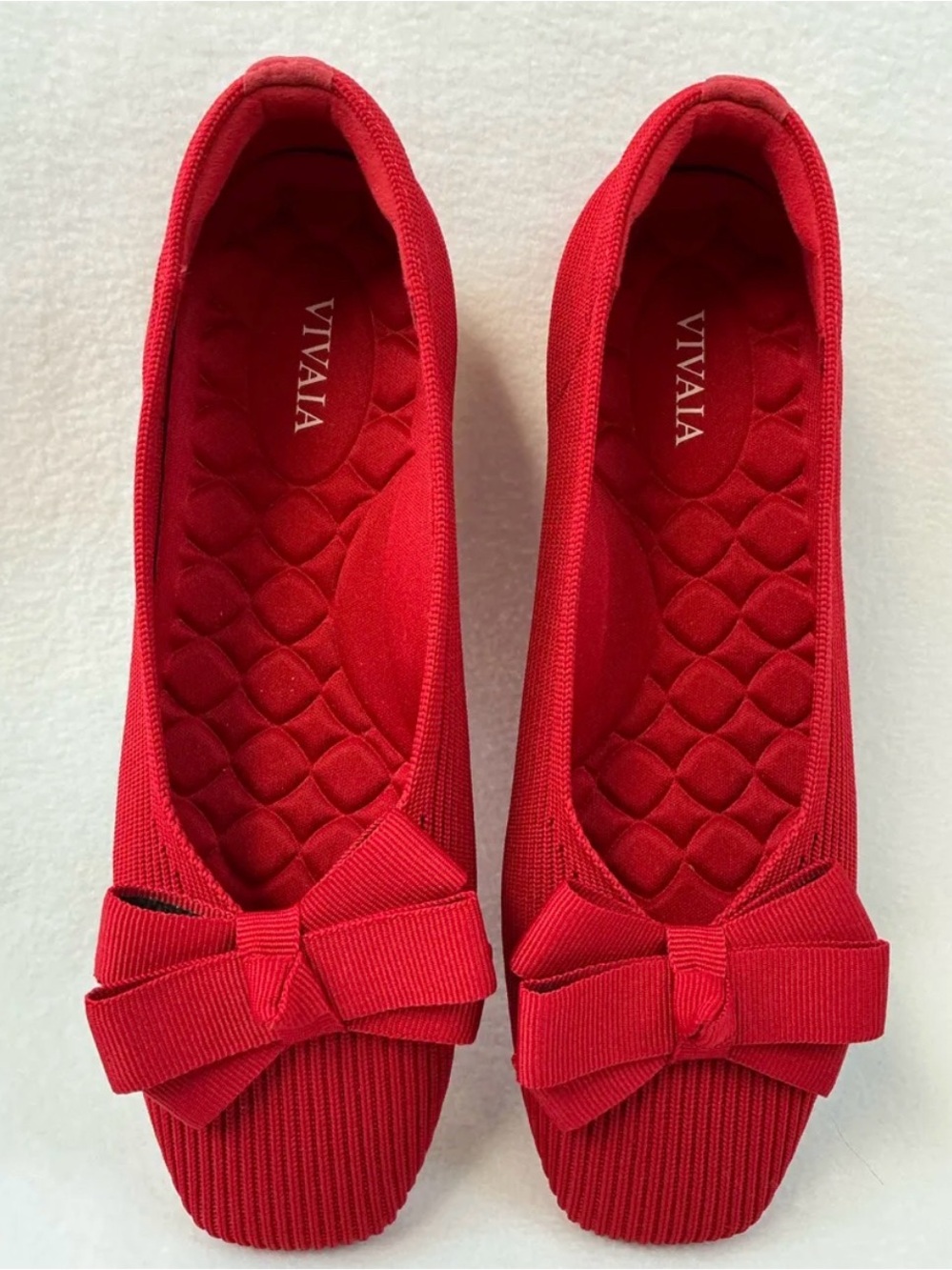 🎁Vivaia Margaret Square Toe Bow Ballerina Flats🎁